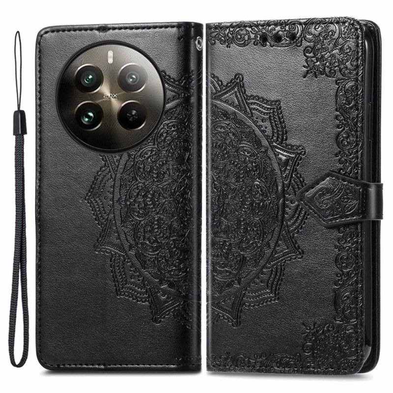 Leren Hoesje Voor Realme 12 Plus 5g Barokmandala