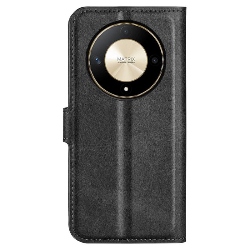 Bescherming Hoesje Honor X9b / Magic 6 Lite Lederen Stijl