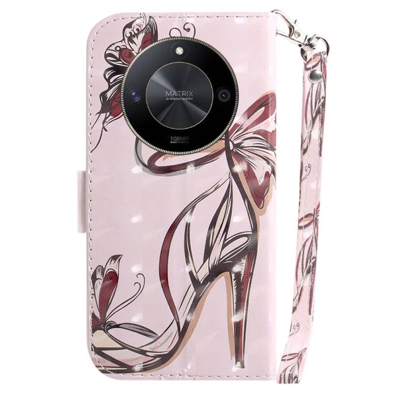 Bescherming Hoesje Honor X9b / Magic 6 Lite Pomp Met Bandjes