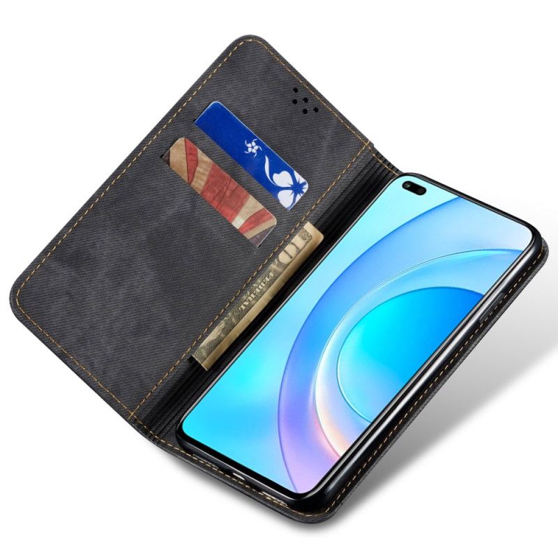 Folio-hoesje Honor X9b / Magic 6 Lite Jeansstof