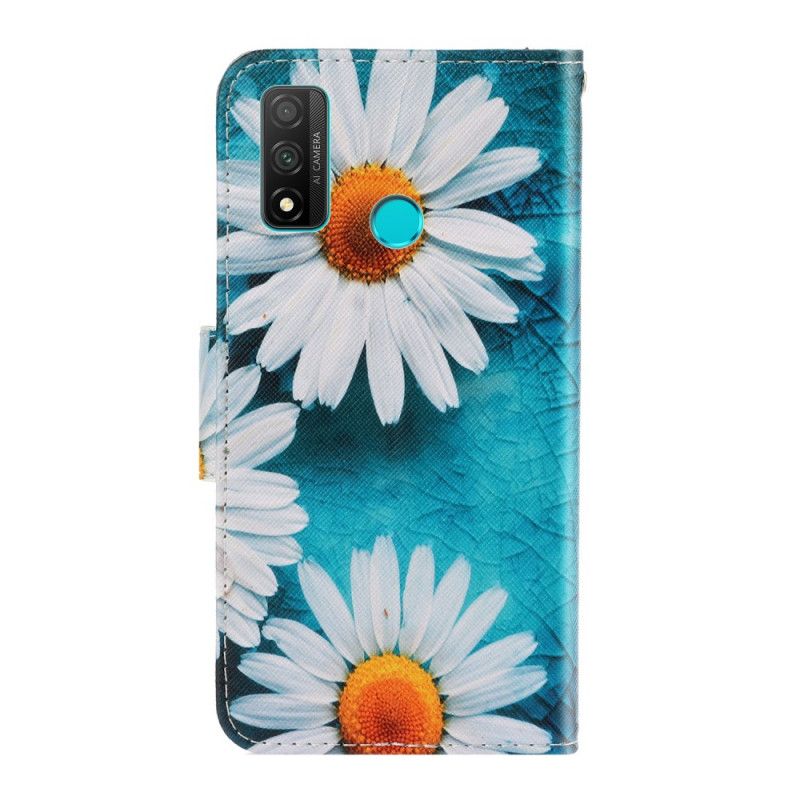 Bescherming Hoesje Huawei P Smart 2020 Telefoonhoesje String Madeliefjes