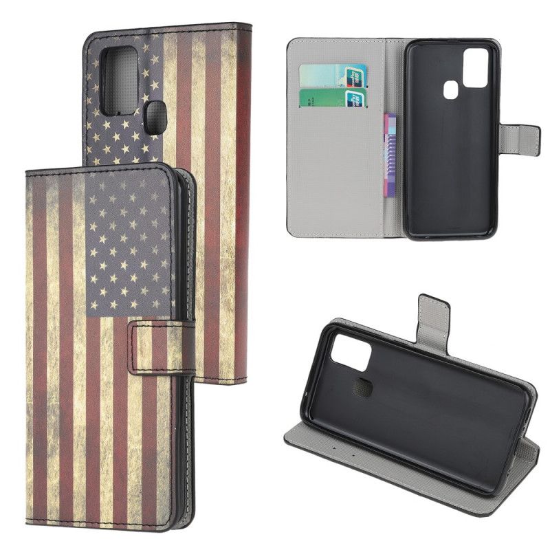 Bescherming Hoesje Huawei P Smart 2020 Telefoonhoesje Usa Vlag