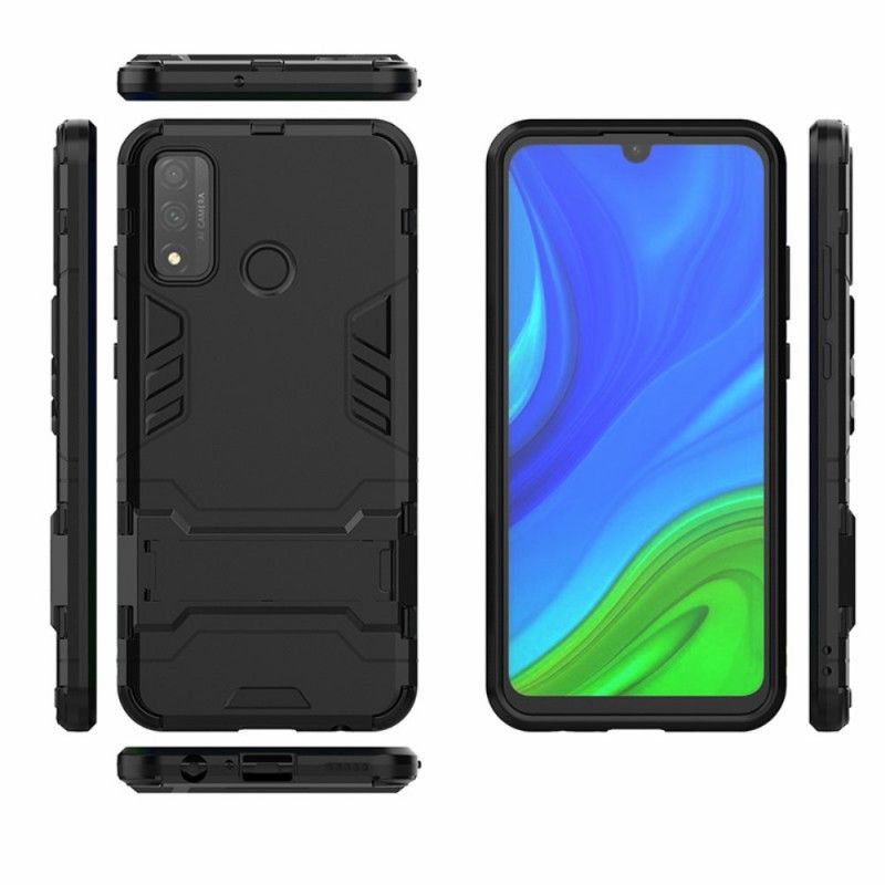 Case Hoesje Huawei P Smart 2020 Rood Zwart Telefoonhoesje Ultrabestendige Tong