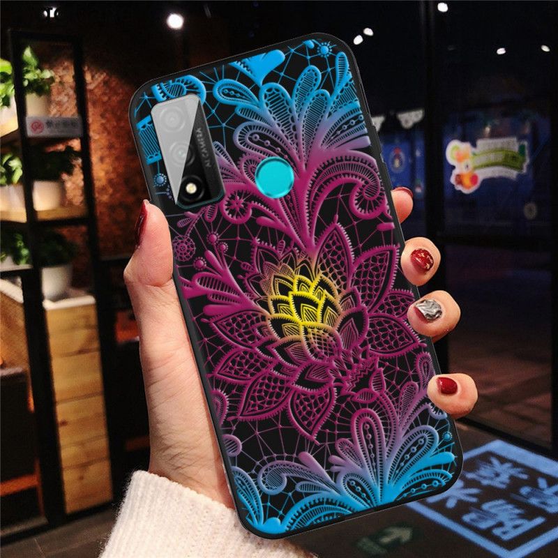 Case Hoesje Huawei P Smart 2020 Telefoonhoesje Aziatische Lotus