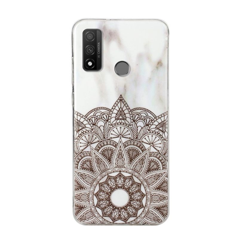 Case Hoesje Huawei P Smart 2020 Telefoonhoesje Gemarmerde Mandala