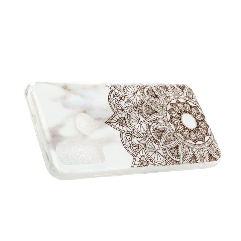 Case Hoesje Huawei P Smart 2020 Telefoonhoesje Gemarmerde Mandala