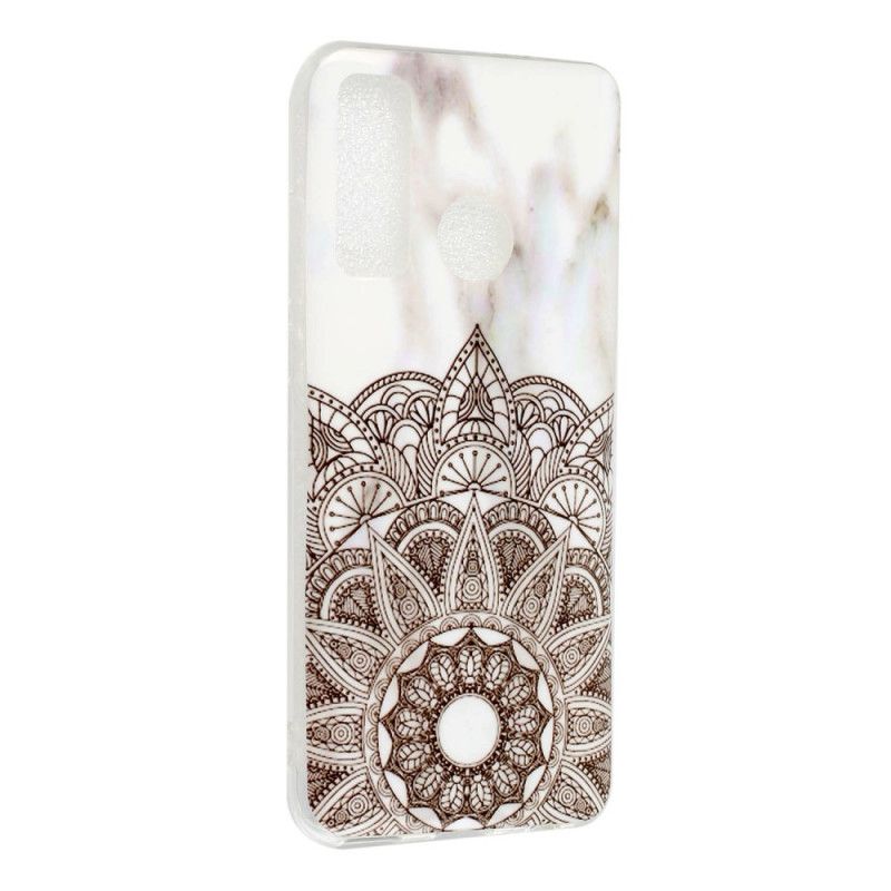 Case Hoesje Huawei P Smart 2020 Telefoonhoesje Gemarmerde Mandala