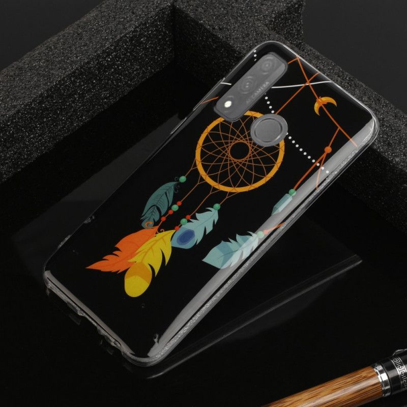 Case Hoesje Huawei P Smart 2020 Telefoonhoesje Unieke Fluorescerende Dromenvanger