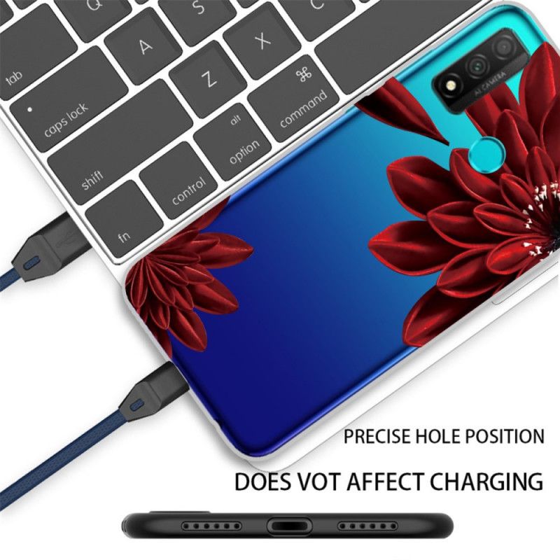 Case Hoesje Huawei P Smart 2020 Telefoonhoesje Wilde Bloemen