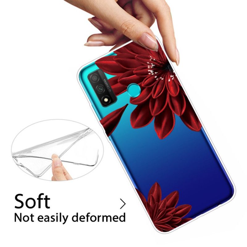 Case Hoesje Huawei P Smart 2020 Telefoonhoesje Wilde Bloemen