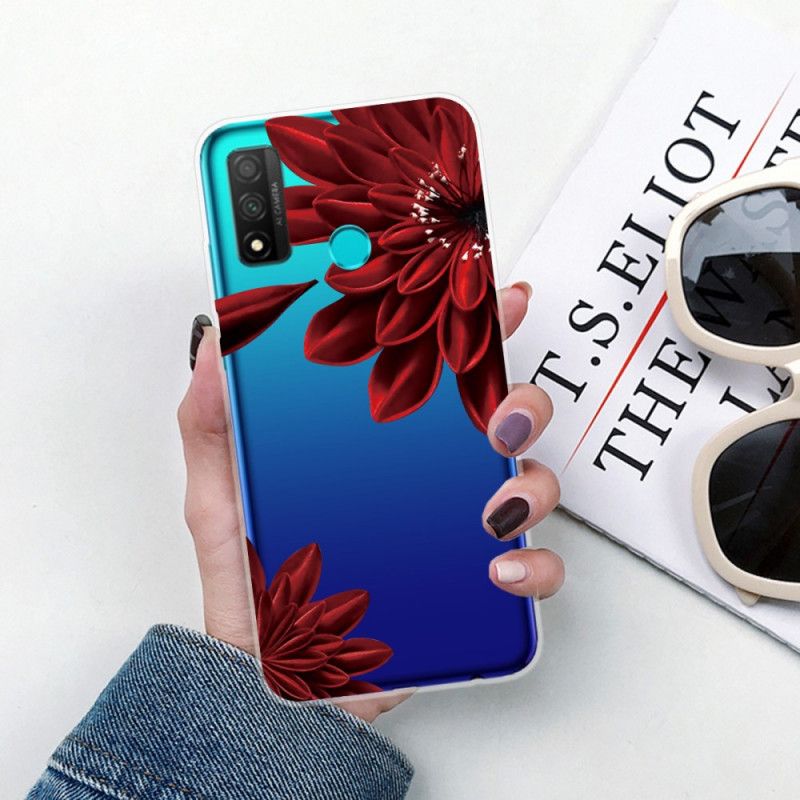 Case Hoesje Huawei P Smart 2020 Telefoonhoesje Wilde Bloemen