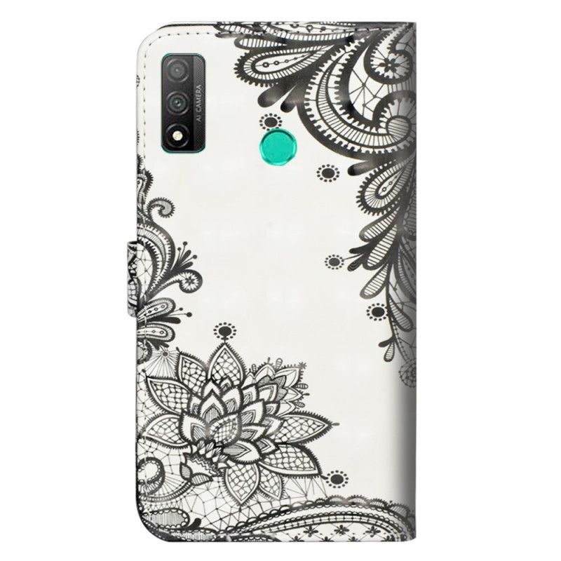 Cover Folio-hoesje Huawei P Smart 2020 Telefoonhoesje Chique Kant