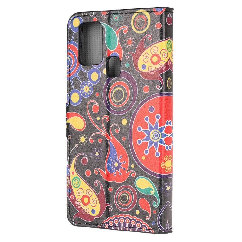 Cover Folio-hoesje Huawei P Smart 2020 Telefoonhoesje Melkwegontwerp