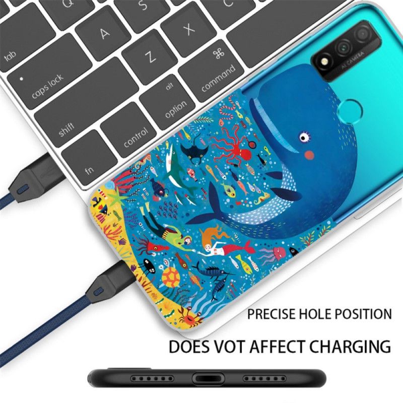 Cover Hoesje Huawei P Smart 2020 Telefoonhoesje Mariene Wereld