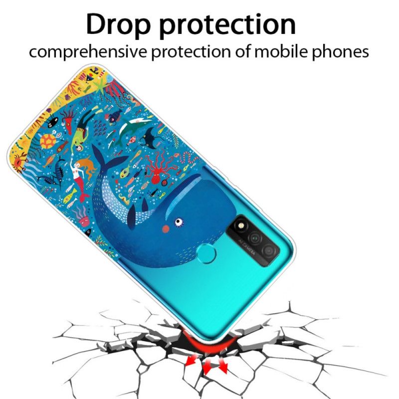 Cover Hoesje Huawei P Smart 2020 Telefoonhoesje Mariene Wereld