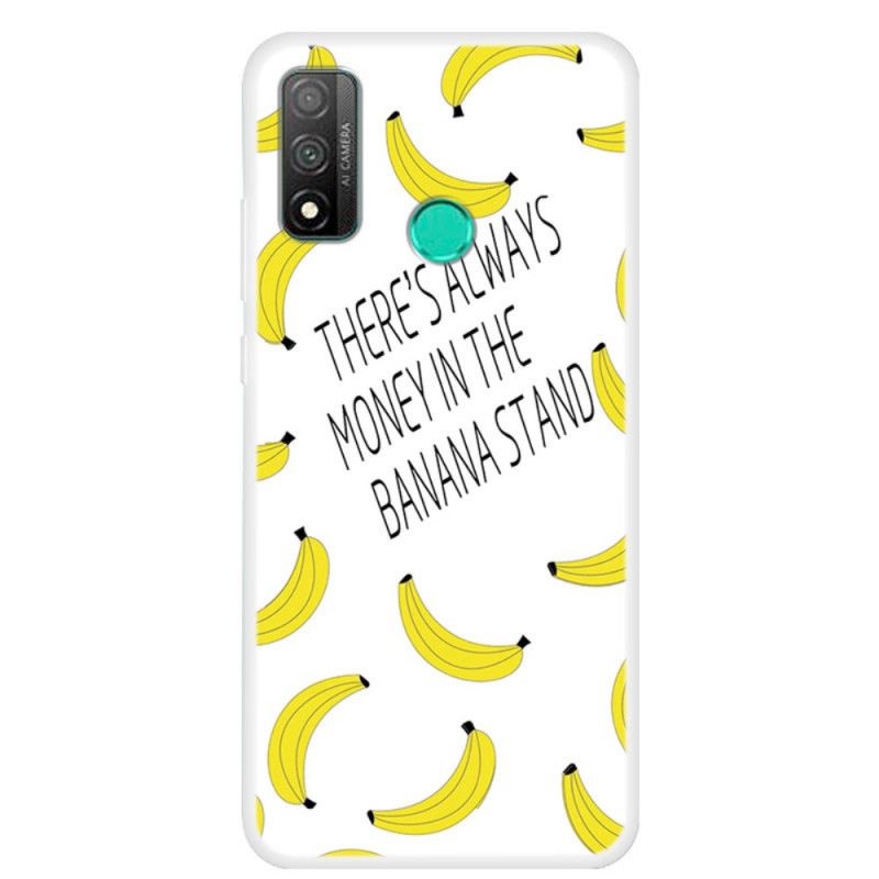 Cover Hoesje Huawei P Smart 2020 Telefoonhoesje Transparant Bananengeld