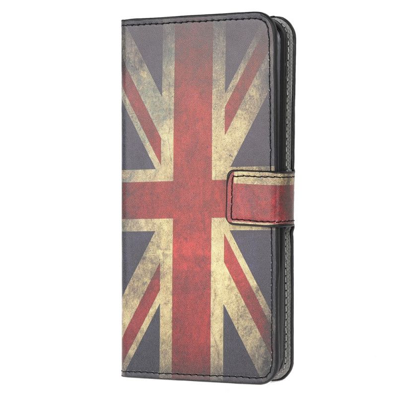 Flip Case Leren Huawei P Smart 2020 Engelse Vlag