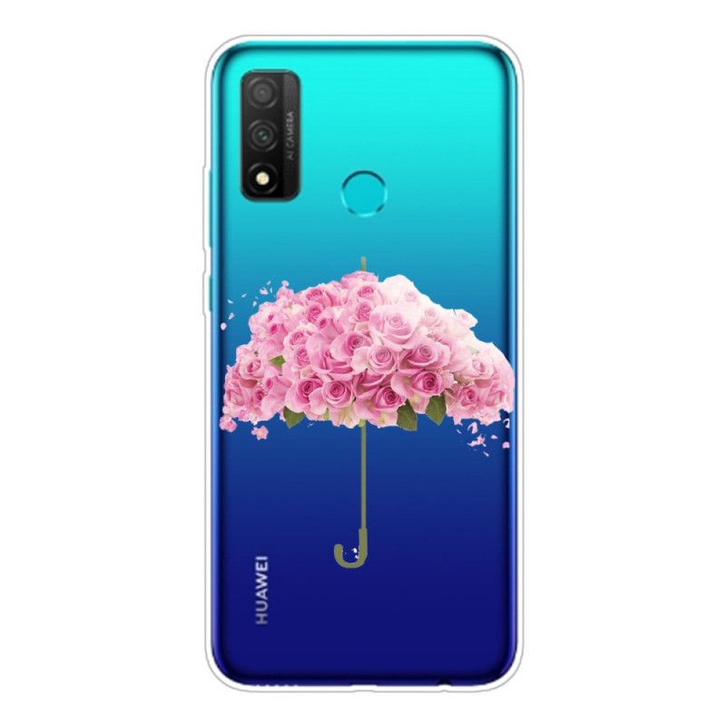 Hoesje Huawei P Smart 2020 Paraplu In Rozen