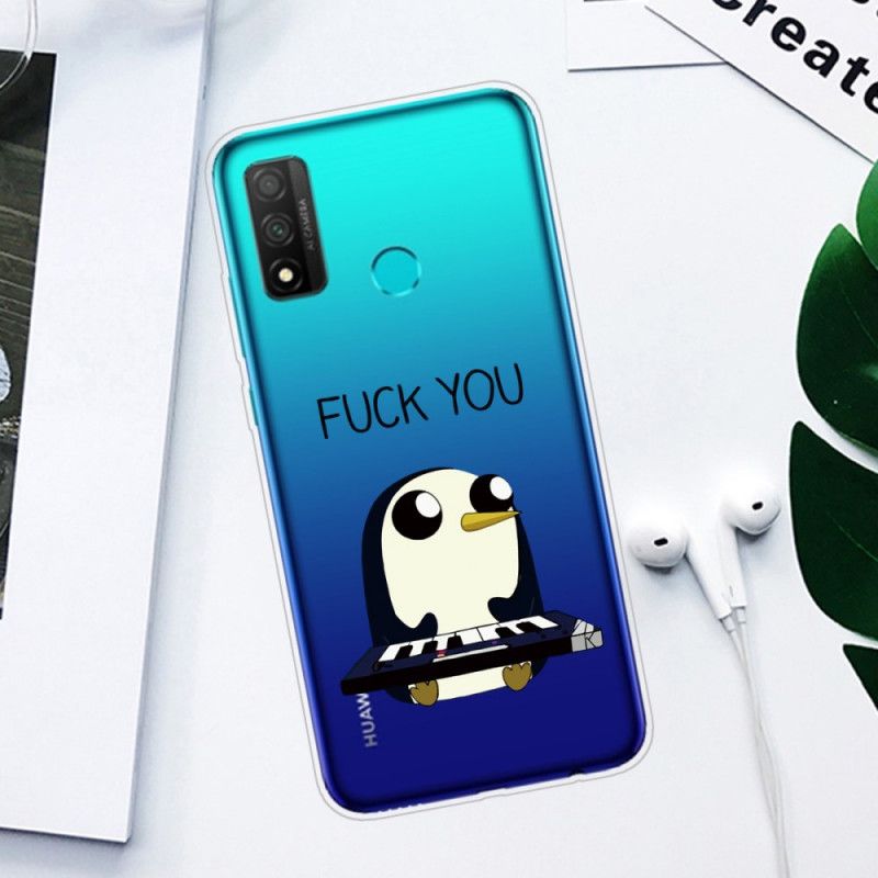 Hoesje Huawei P Smart 2020 Pinguin Fuck You