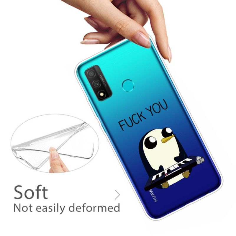 Hoesje Huawei P Smart 2020 Pinguin Fuck You