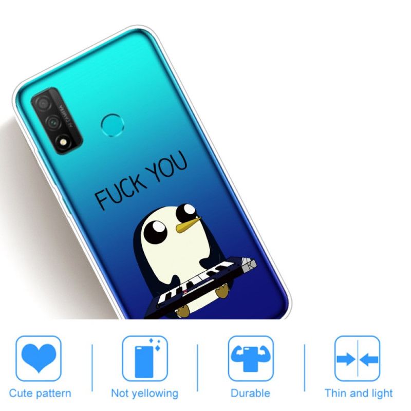 Hoesje Huawei P Smart 2020 Pinguin Fuck You