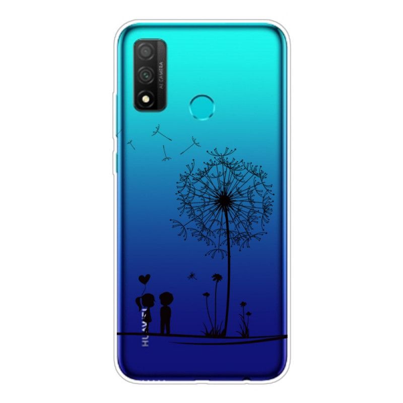 Hoesje Huawei P Smart 2020 Telefoonhoesje Liefde Paardenbloem