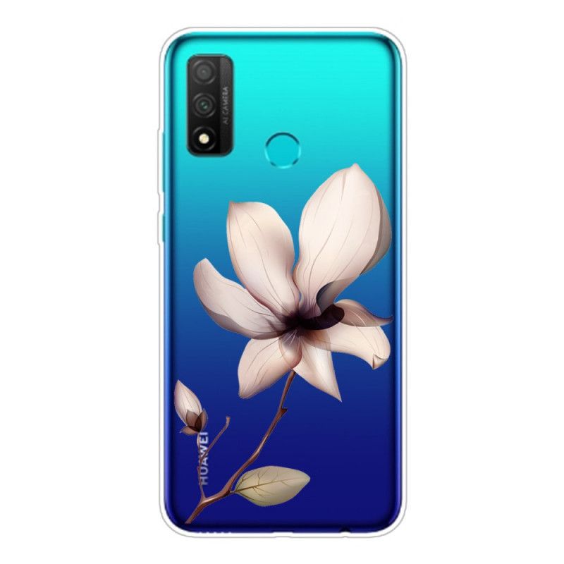 Hoesje Huawei P Smart 2020 Telefoonhoesje Oud Roze Bloem