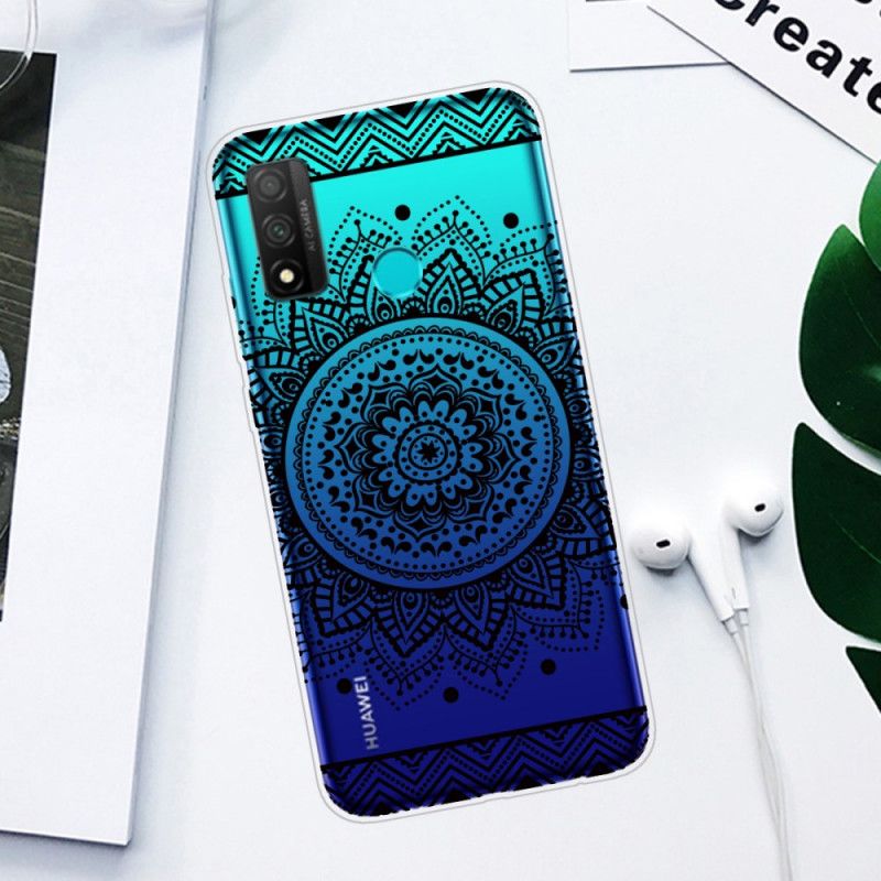 Hoesje Huawei P Smart 2020 Transparante Bloemen Mandala