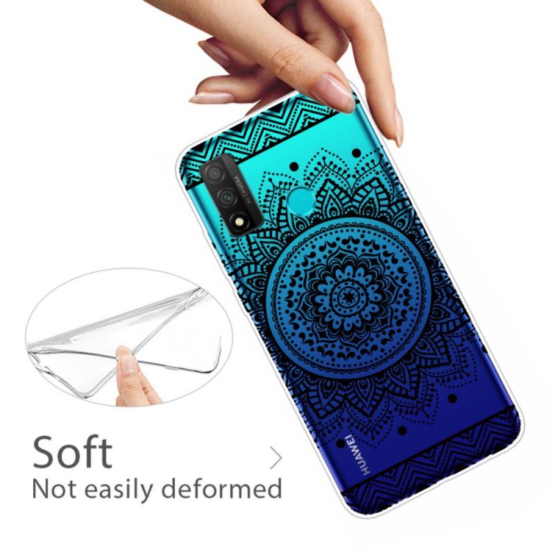 Hoesje Huawei P Smart 2020 Transparante Bloemen Mandala