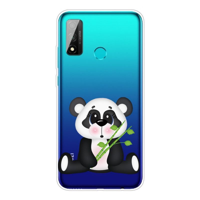 Hoesje Huawei P Smart 2020 Transparante Droevige Panda