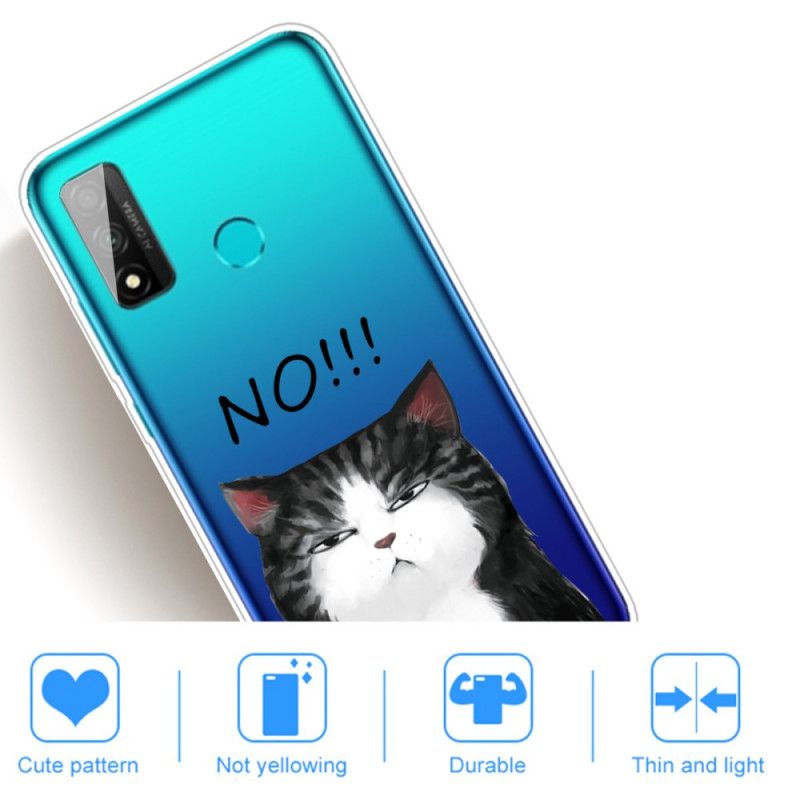 Hoesje voor Huawei P Smart 2020 De Kat Die Nee Zegt