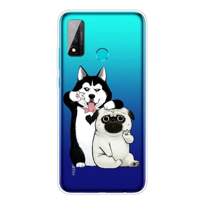 Hoesje voor Huawei P Smart 2020 Grappige Honden