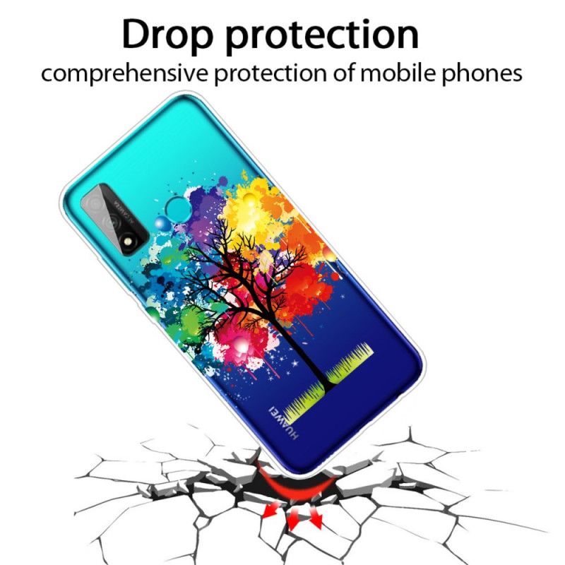 Hoesje voor Huawei P Smart 2020 Transparante Aquarelboom