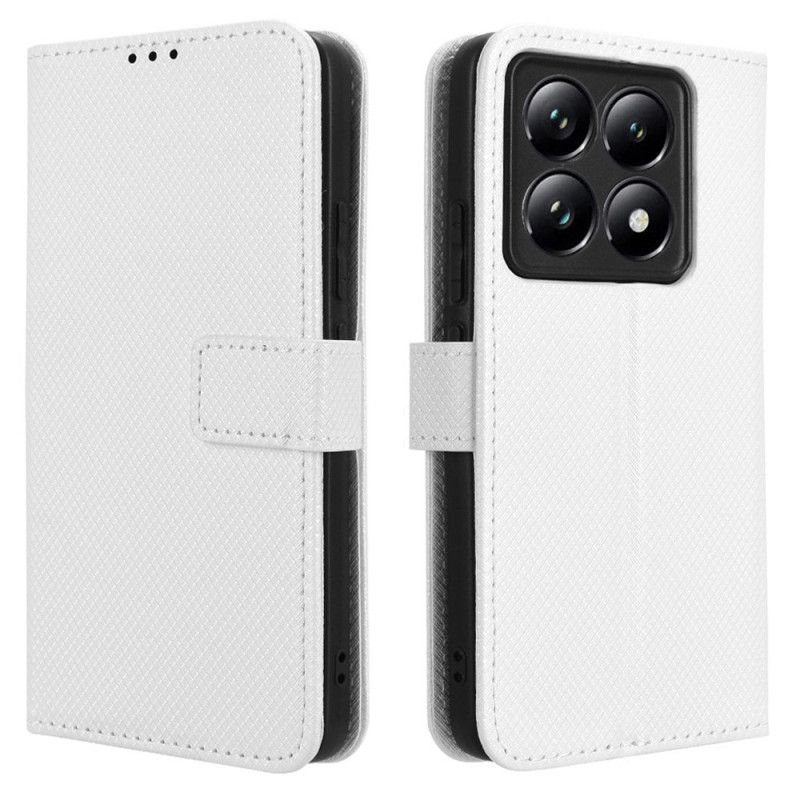 Leren Hoesje Voor Xiaomi 14t Riempunten