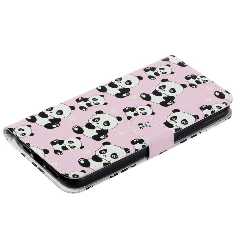 Leren Hoesje Xiaomi 14t Panda's Premium Bescherming Hoesje