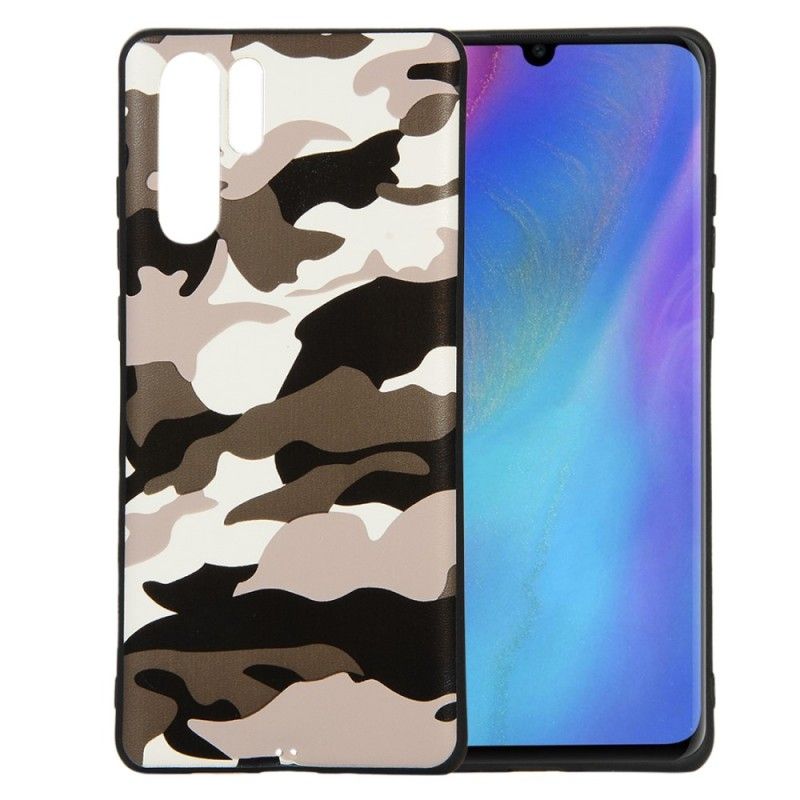 Cover Hoesje Huawei P30 Pro Telefoonhoesje Camouflage