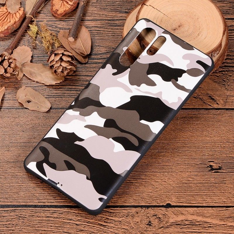 Cover Hoesje Huawei P30 Pro Telefoonhoesje Camouflage