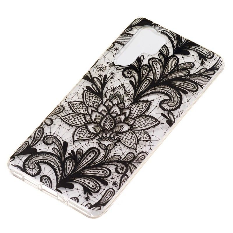 Cover Hoesje Huawei P30 Pro Telefoonhoesje Zwart Kant