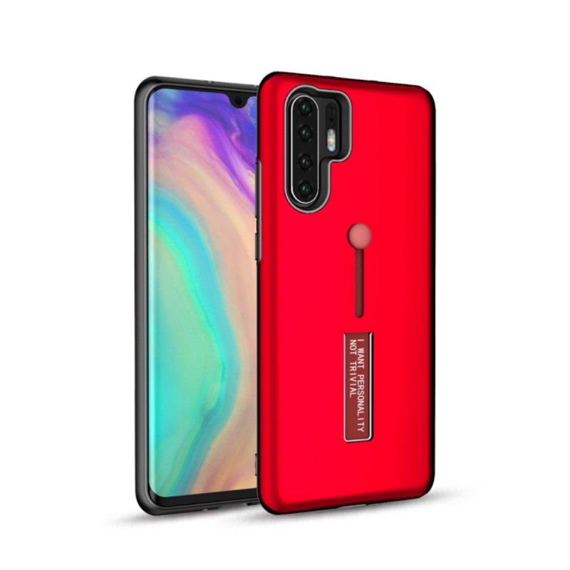 Hoesje voor Huawei P30 Pro Hybride Vinger