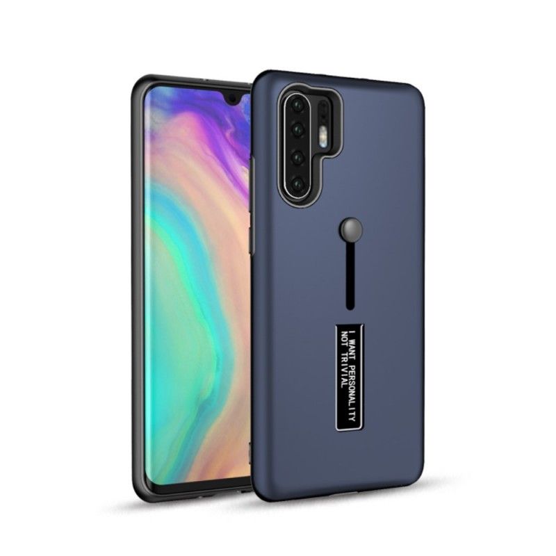 Hoesje voor Huawei P30 Pro Hybride Vinger