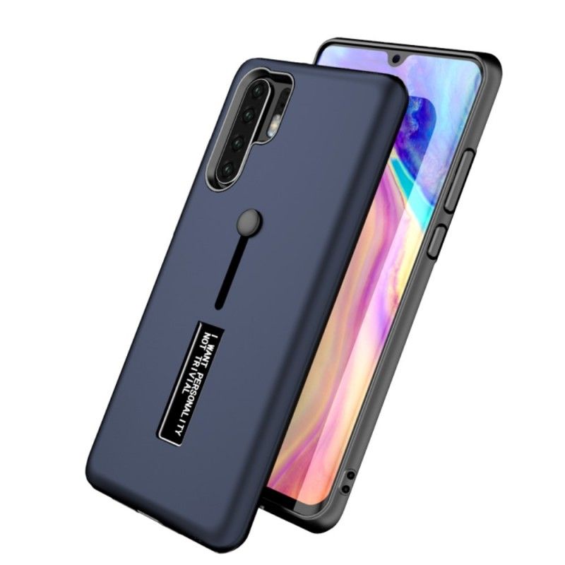 Hoesje voor Huawei P30 Pro Hybride Vinger