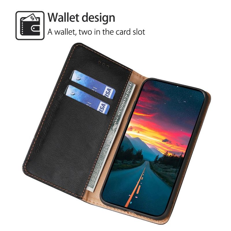 Folio-hoesje Huawei Nova 12i Telefoonhoesje Leerstijl