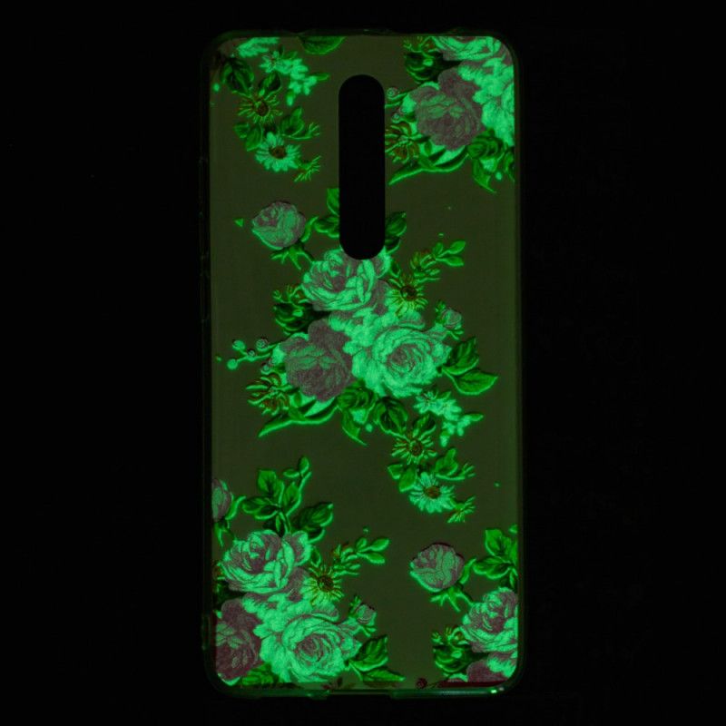 Case Hoesje Xiaomi Mi 9T / Mi 9T Pro Telefoonhoesje Fluorescerende Vrijheidsbloemen