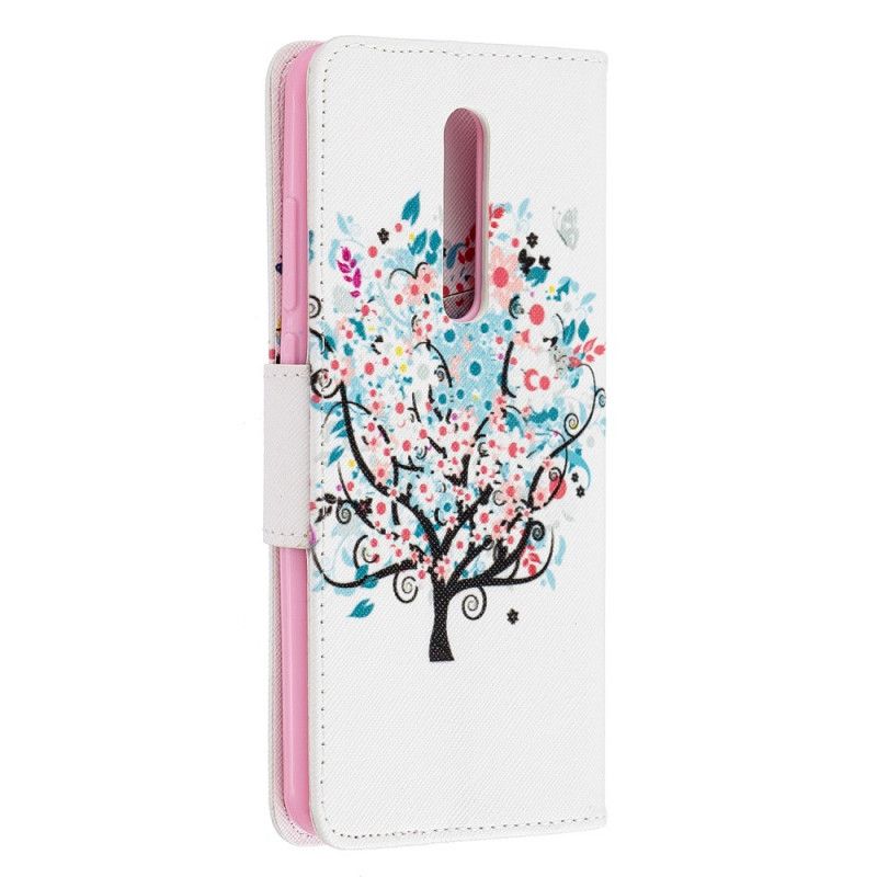 Flip Case Leren Xiaomi Mi 9T / Mi 9T Pro Bloemrijke Boom