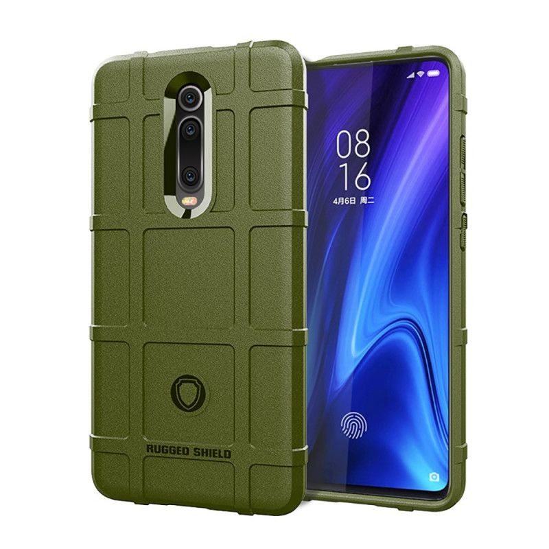 Hoesje voor Xiaomi Mi 9T / Mi 9T Pro Grijs Zwart Robuust Schild