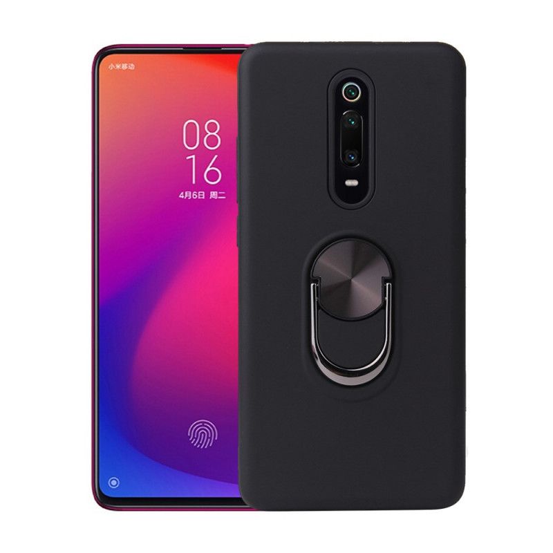 Hoesje voor Xiaomi Mi 9T / Mi 9T Pro Rood Zwart Afneembaar Met Steunring