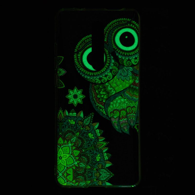 Hoesje Xiaomi Mi 9T / Mi 9T Pro Fluorescerende Mandala-Uil