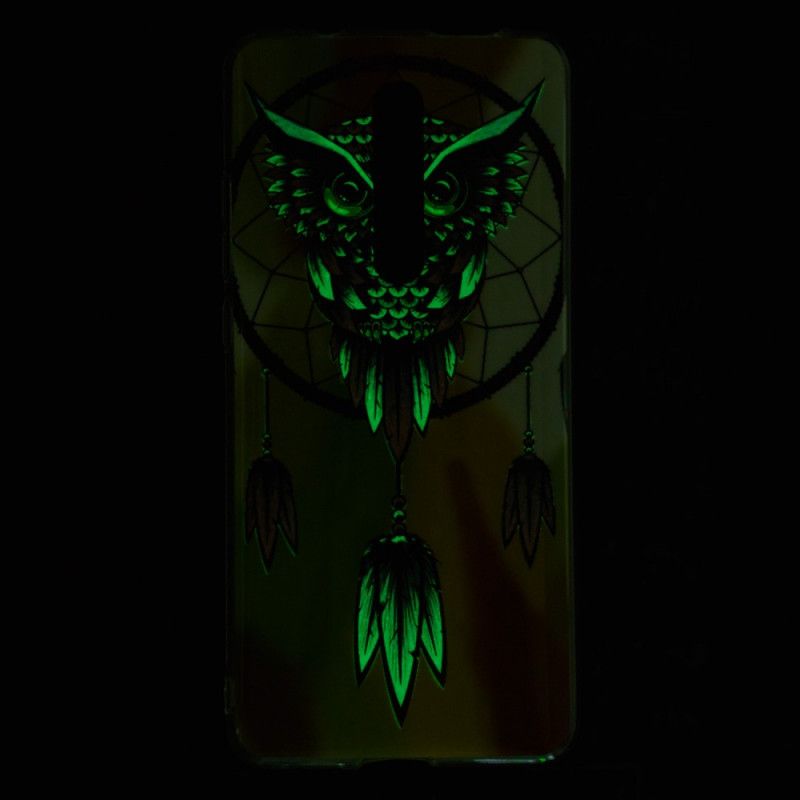 Hoesje Xiaomi Mi 9T / Mi 9T Pro Fluorescerende Uil Dromenvanger