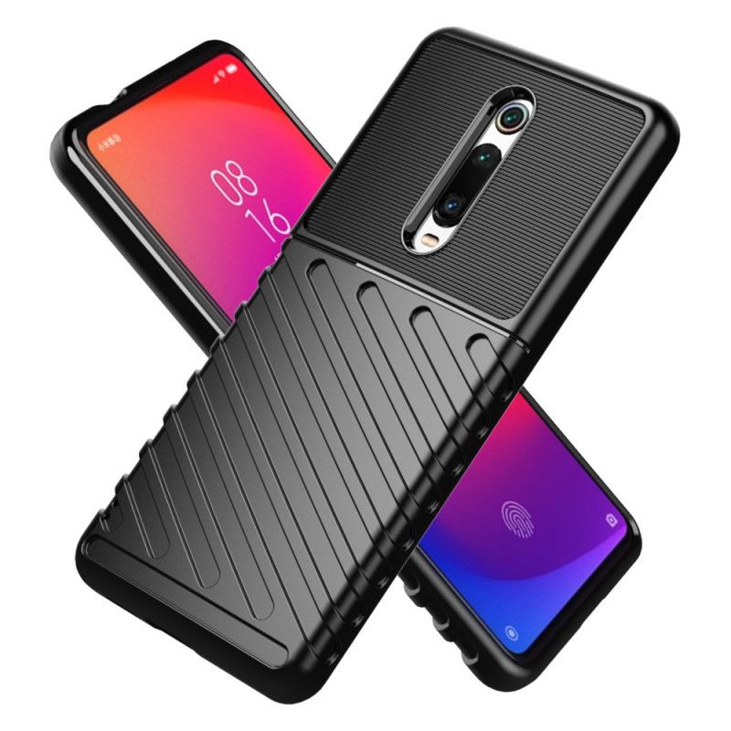 Hoesje Xiaomi Mi 9T / Mi 9T Pro Groen Zwart Donderreeks