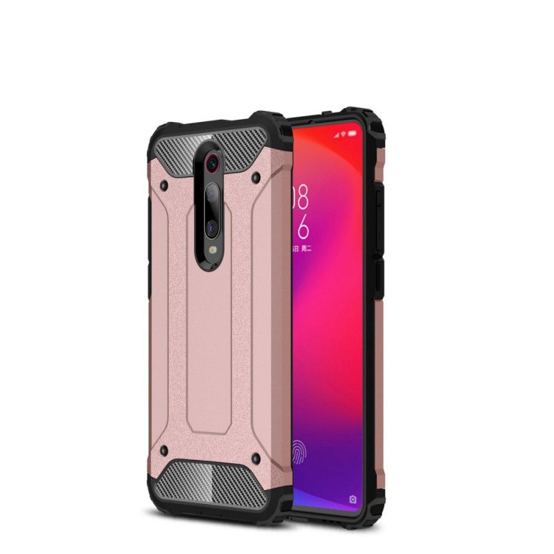 Hoesje Xiaomi Mi 9T / Mi 9T Pro Rood Zwart Overlevende